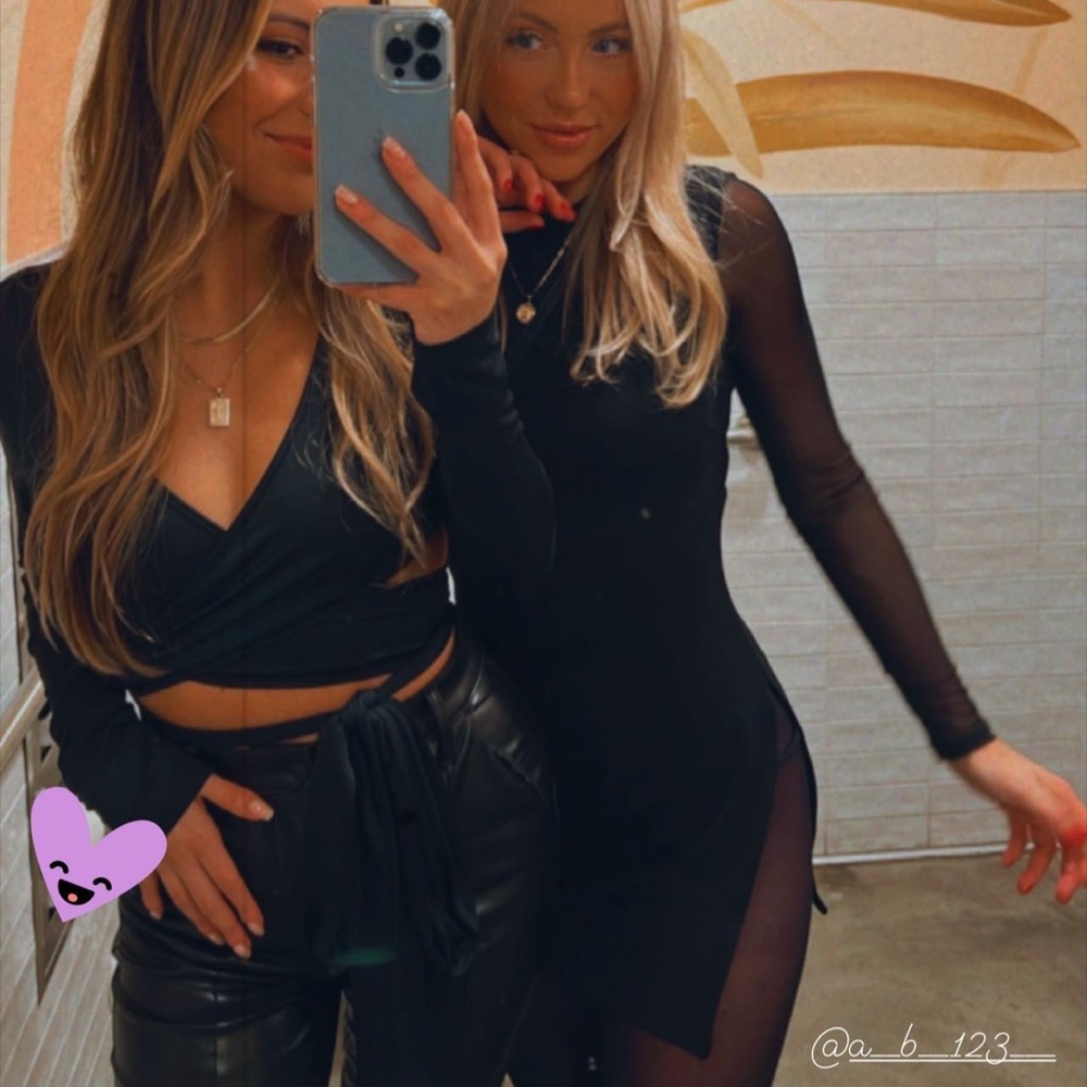 Black Revolve Dress (Superdown)